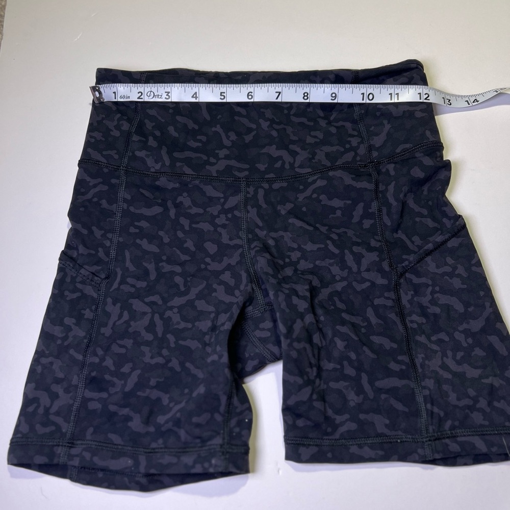 Woman’s black  Camouflage Shorts